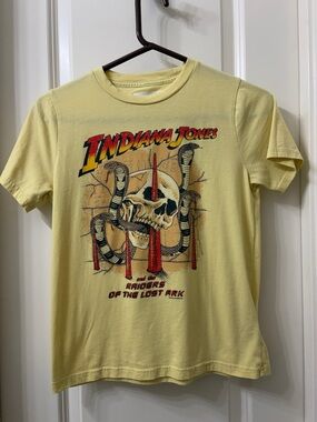 Abercrombie Kids Indiana Jones Raiders of the Lost Ark Graphic Tee - Yellow